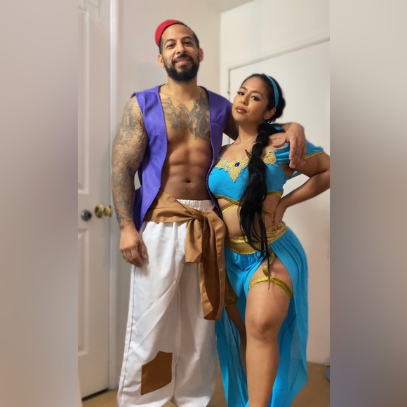 Aladdin & Jasmine costume for adults couple costume - Picture 2 of 2